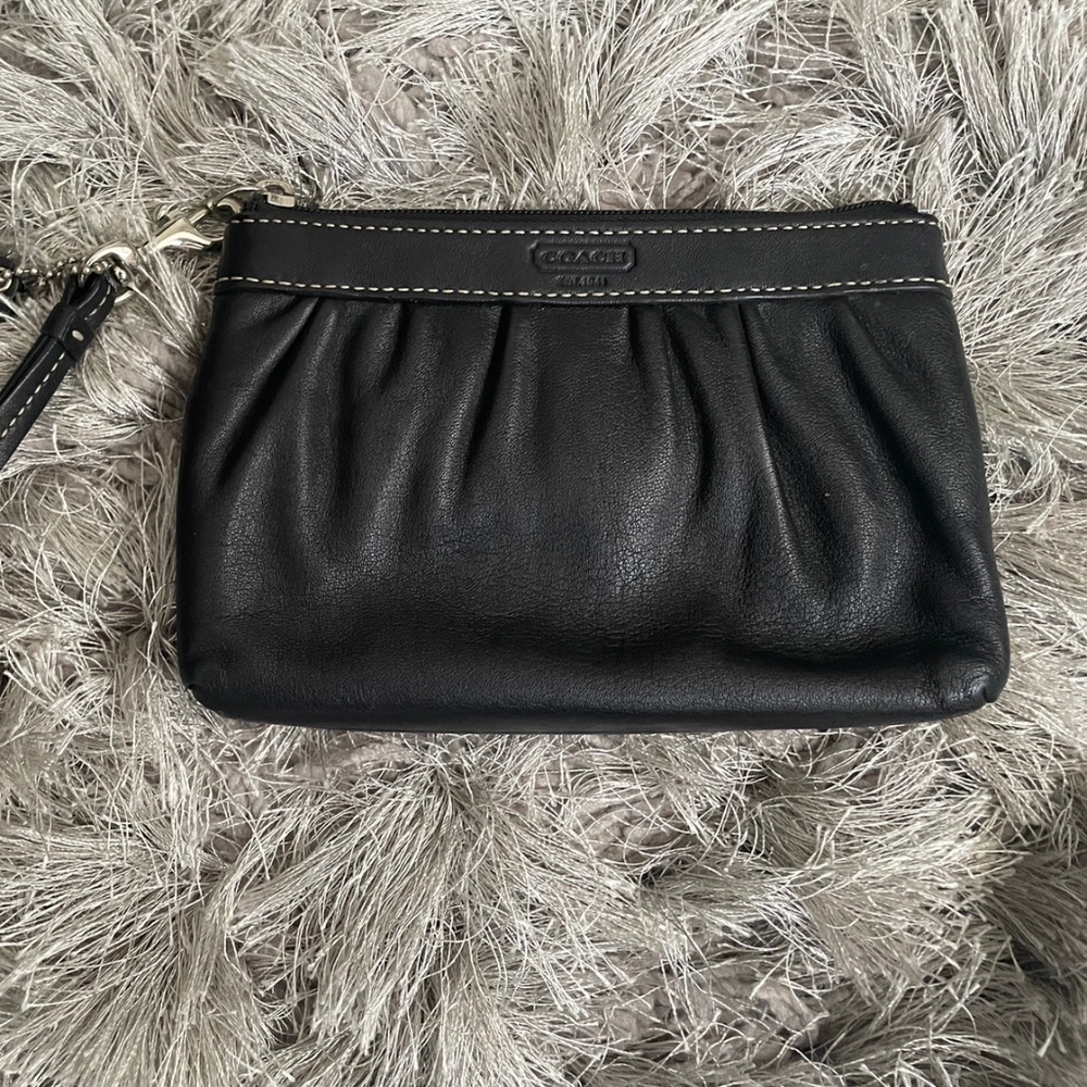 Coach small cosmetic bag